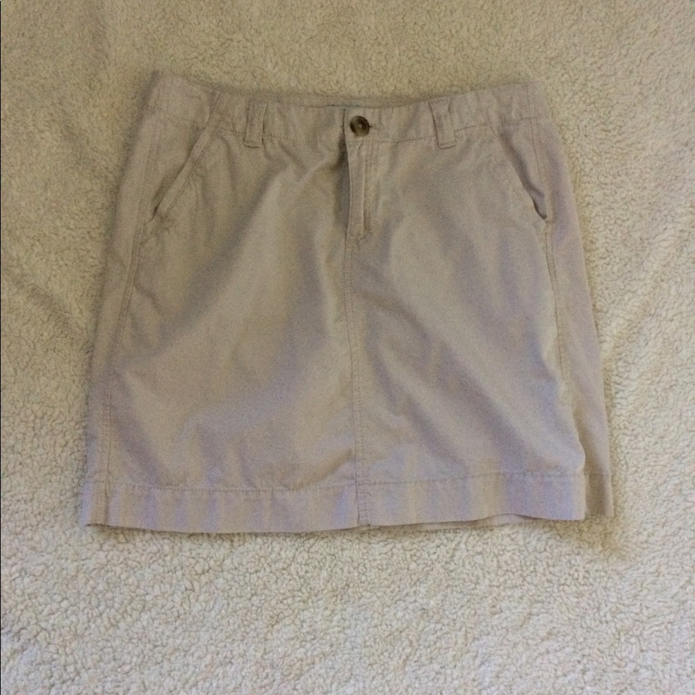 Khaki skirt